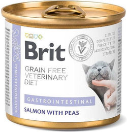 BRIT Veterinary Diet Gastrointestinal Katzen Nassfutter Adult Magen-Darm 6 x 200 g - 200 g – Bild 1 von 8