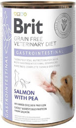 BRIT Veterinary Diet Gastrointestinal Nassfutter für Hunde mit Lachs und Erbse, getreidefrei, 400 g - 400 g – Bild 1 von 4