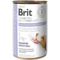 Produktbild von BRIT Veterinary Diet Gastrointestinal Nassfutter für Hunde mit Lachs und Erbse, getreidefrei, 400 g - 400 g