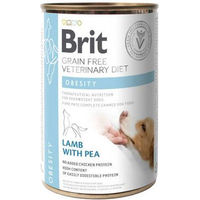 Produktbild von BRIT Veterinary Diet Hund Nassfutter Getreidefrei Obesity zur Gewichtskontrolle 6 x 400 g