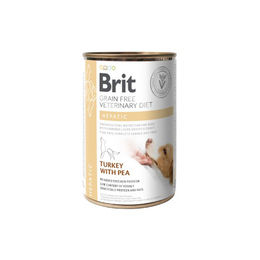 BRIT Veterinary Diet Hund Nassfutter Hepatic Getreidefrei Pute Lachs Adult 6 x 400 g – Bild 1 von 1