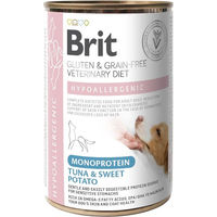 Produktbild von BRIT Veterinary Diet Hund Nassfutter Hypoallergen Monoprotein Thunfisch Adult 400g