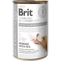 Produktbild von BRIT Veterinary Diet Hund Nassfutter Joint & Mobility Adult Hering und Truthahn 12x400 g - 12 x 400 g