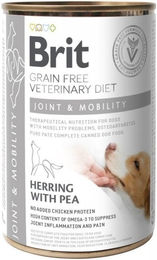 Brit Veterinary Diet Hund Nassfutter Joint & Mobility Getreidefrei Adult 6 x 400 g - 6 x 400 g – Bild 1 von 9
