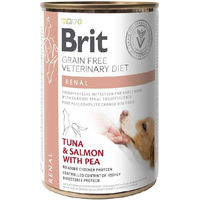 Produktbild von BRIT Veterinary Diet Hund Nassfutter Renal Thunfisch Lachs und Erbse 400 g - 400 g