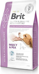 BRIT Veterinary Diet Hund Ultra-Hypoallergenes Trockenfutter mit Insekten 2 kg - 2 kg – Bild 1 von 3