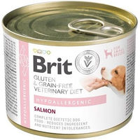 Produktbild von BRIT Veterinary Diet Hypoallergenes Hundefutter Lachs Dose 200 g