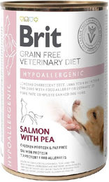BRIT Veterinary Diet Hypoallergenes Nassfutter Lachs für Hunde Adult 400g - 400 g – Bild 1 von 4