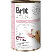 Produktbild von BRIT Veterinary Diet Hypoallergenes Nassfutter Lachs für Hunde Adult 400g - 400 g