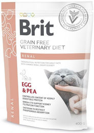 BRIT Veterinary Diet Katzen Diätfutter Renal Trockenfutter Adult 400 g - 400 g – Bild 1 von 4