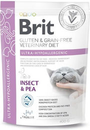 BRIT Veterinary Diet Katzen Diätfutter Ultra-hypoallergen getreidefrei 400 g - 400 g – Bild 1 von 4