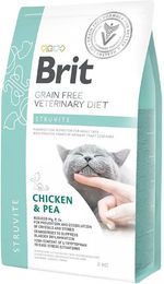 Brit Veterinary Diet Katzen Trockenfutter Struvite Adult 2 kg - 2 kg – Bild 1 von 5