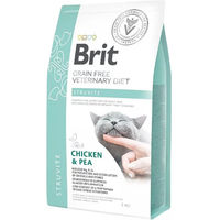 Produktbild von Brit Veterinary Diet Katzen Trockenfutter Struvite Adult 2 kg - 2 kg