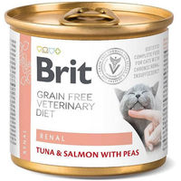 Produktbild von BRIT Veterinary Diet Renal Nassfutter für Katzen Adult 200 g - 200 g