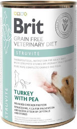 BRIT Veterinary Diet Struvite Nassfutter für Hunde Adult mit Pute und Erbse 400g - 400 g – Bild 1 von 5
