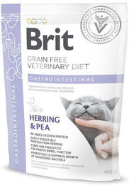 BRIT Veterinary Diets Cat Gastrointestinal Diätfutter für erwachsene Katzen 400 g - 400 g – Bild 1 von 4