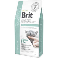 Produktbild von BRIT Veterinary Diets Cat Struvite Adult Trockenfutter für Katzen zur Unterstützung der Harnwege 5 kg - 5 kg
