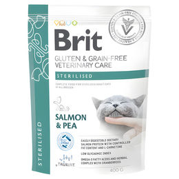 Produktbild von Brit Veterinary Diets Grain-Free Cat Sterilised Adult 400 g - 400 g