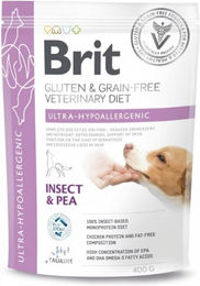 Produktbild von BRIT Veterinary Diets Hund Ultra-Hypoallergenes Diätfutter mit Insekten 400 g