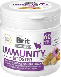 BRIT Vitamins Immunity Booster Tabletten für Hunde Adult zur Unterstützung von Immunsystem und Verdauung 120g - 60 x 2 Stk. – Bild 1 von 3