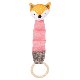 Produktbild von Britty Renard Flamingo Hundespielzeug mit Seil für Welpen Rosa