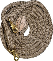 Produktbild von Brockamp Geschlossener Zügel aus Polyester in Schwarz Gold oder Beige