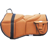 Produktbild von Brockamp Reitpad Bareback Western Style ultra light aus Neopren Braun VB-WB