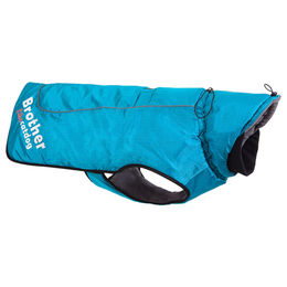 Produktbild von Brother Cat Dog Wasserdichte Winterjacke aus Nylon für Hunde und Katzen in Blau Türkis Größe S