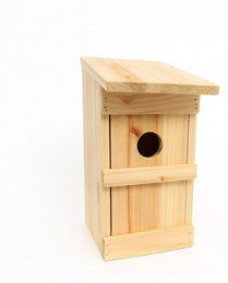 BruKa Nistkasten Jack Spatzenhaus aus Holz für Wildvögel – Bild 1 von 5
