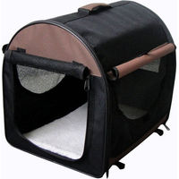 Produktbild von BruKa Tragetasche Transportbox aus Nylon für Hunde und Katzen wasserabweisend L/XL
