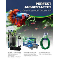 Produktbild von Bubble AIR Filter 3 Hobby Luftpumpe für Fische Schwarz