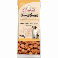 Produktbild von Bubeck Hundesnack Karotte vegan und zuckerfrei 250 g - 250 g
