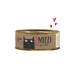 Produktbild von Bubeck Katzennassfutter Mizzi Rind & Pute Stückchen in Sauce für erwachsene Katzen getreidefrei 100 g - 6 x 100 g