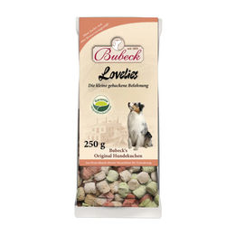 Produktbild von Bubeck Lovelies Hundesnack Geflügel Rind Schwein ohne Konservierungsstoffe und Zucker 250 g - 250 g