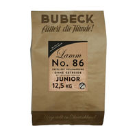 Produktbild von Bubeck No. 86 Junior Hundetrockenfutter Lamm getreidefrei monoprotein 12,5 kg - 12,5 kg