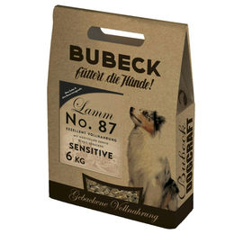 Bubeck No. 87 Sensitive Hundetrockenfutter Lamm Monoprotein für Senior Hunde 6 kg - 6 kg – Bild 1 von 4