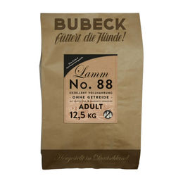 Bubeck No. 88 Hundetrockenfutter Adult Lammfleisch mit Kartoffel und Amaranth getreidefrei und sensitive 12,5 kg - 12,5 kg – Bild 1 von 2