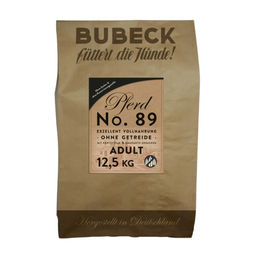 Bubeck No. 89 Adult Hundetrockenfutter Pferdefleisch getreidefrei und sensitive 12,5 kg - 12,5 kg – Bild 1 von 3