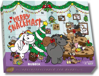 BUBECK Pummeleinhorn Hunde Adventskalender mit Sensitive Belohnungssnacks – Bild 1 von 2