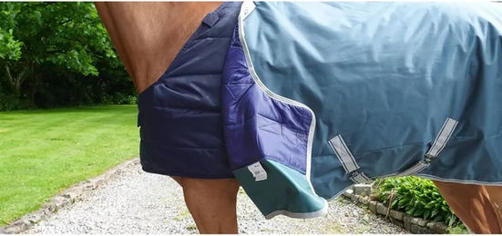 Bucas 115 Liner 200g Unterdecke für Pferde in Navy Blau - 200 g – Bild 1 von 7