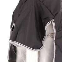 Produktbild von Bucas Anniversary Turnout Light Pferdedecke Schwarz Silber Größe 155cm