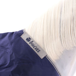 Bucas Atlantic Turnout Pferdedecke aus Nylon in Navy Blau – Bild 1 von 11