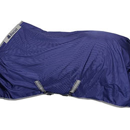 Bucas Atlantic Turnout Pferdedecke Navy Blau 155 cm - 200 g – Bild 1 von 5