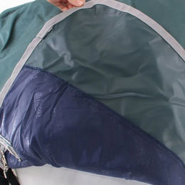 Bucas Atlantic Turnout Wasserdichte Outdoor-Pferdedecke 200g Grün 165cm – Bild 1 von 9