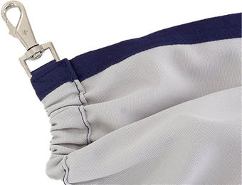 Bucas Belly Pad Sweet Itch Decke Silber – Bild 1 von 2