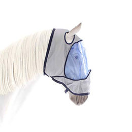 Bucas Buzz-Off Deluxe Fliegenmaske für Pferde Blau XS – Bild 1 von 5