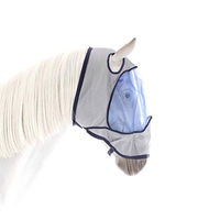 Produktbild von Bucas Buzz-Off Deluxe Fliegenmaske für Pferde Blau XS