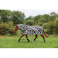 Produktbild von Bucas Buzz-Off Fliegendecke Zebra Full-Neck für Pferde 140