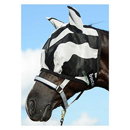 Bucas Buzz-Off Fliegenmaske Zebra für Pferde XS – Bild 1 von 2