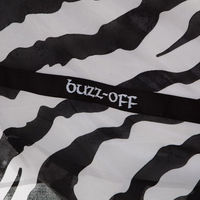 Produktbild von Bucas Buzz-Off Full Neck Pony Insektenschutzdecke Zebra Muster